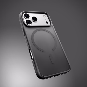 Puro Gradient TPU apvalks saderīgs ar MagSafe iPhone 17 Pro Max - pelēks