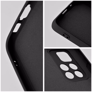 SILIKONA viedtālruņa apvalks XIAOMI Redmi 15 4G / 15 5G (171.1mm) melns