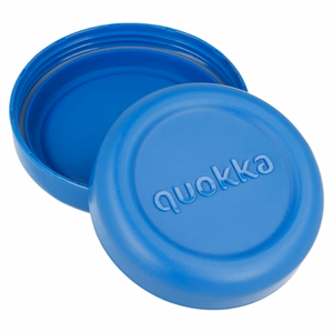 Quokka Bubble Food Jar 500 ml pārtikas trauks, zilo peoniju raksts