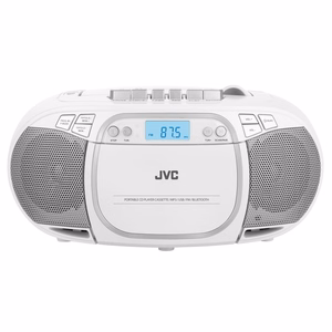 JVC RC-E451W pārnēsājams CD atskaņotājs, balts