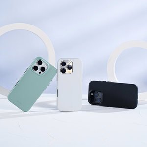 Benks magnētiskais Vita Pro silikona viedtālruņa apvalks Iphone 16 Pro Max, pelēks