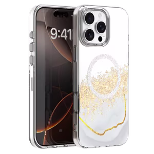 Epoxy Mag maciņš iPhone 16 Pro Max 6,9" balts