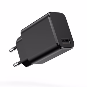 Setty lādētājs 1x USB 3A melns + USB-C kabelis 1,0 m