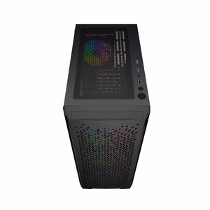 Gembird CCC-FC-400X Fornax 400X Gaming ARGB melns datora korpuss