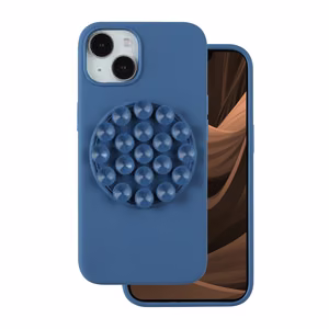 Silicone Stick case for iPhone 15 6.1" blue