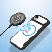 Dux Ducis Skin X Pro viedtālruņa apvalks iPhone 17 Air ar maku, saderīgs ar MagSafe – melns