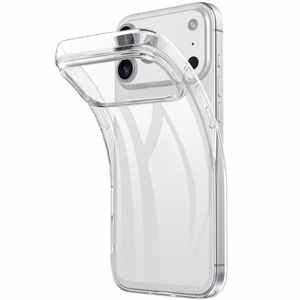 Caurspīdīgs TPU vāciņš iPhone 18 Pro / 17 Pro ar aizsardzību pret pirkstu nospiedumiem