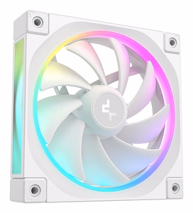 DeepCool FL12 WH datora korpusa ventilators 12 cm balts 1 gab.