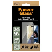 PanzerGlass EyeCare aizsargstikls iPhone 16 6.1" Īpaši platais pielietojums 2865
