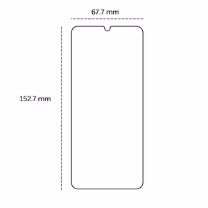 Rūdītais aizsargstikls 2,5D Samsung Galaxy A33 5G
