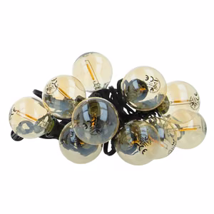 Forever Light LED Solar Garland SUNARI FLS-125 5,5m + 10 bulbs zelta G40 IP44
