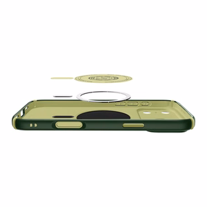 Чехол Spigen Nano Pop Hybrid MagSafe для iPhone 17 Pro Max - зелёный