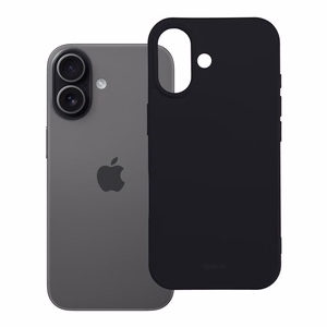 Viedtālruņa apvalks ROAR Spalvinga Jelly IPHONE 17 melns