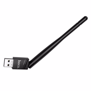 USB Wi-Fi adapteris Hoco HI37 Wi-Fi4 melns