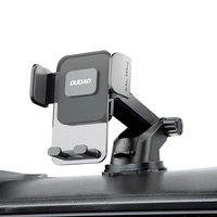 Dudao F8Max+ automašīnas turētājs paneļa vai vējstikla stiprinājumam - melns