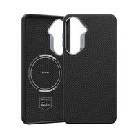 Benks Magnetic Armor Pro Kevlar Case Metal Frame 600D (G049) for Samsung Galaxy S26 Plus black
