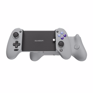 GameSir G8 Galileo USB-C mobilais kontrolieris ar tālruņa turētāju (pelēks) (N)