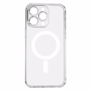 Anti Shock 1,5 mm Magnētiskais viedtālruņa apvalks iPhone 15 Pro Max 6,7" caurspīdīga kameras aizsardzība