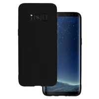 Matētais viedtālruņa apvalks Samsung Galaxy S8 melns