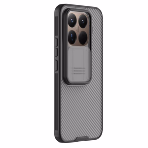 Nillkin CamShield Pro vāciņš Xiaomi 15T Pro, caurspīdīgi melns