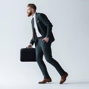 Wozinsky Premium 15,6'' klēpjdatora mugursoma / soma ar siksnu - melna