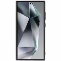 Audi Sintētiskās ādas Magnētiskais viedtālruņa apvalks S24 Ultra S928 melns/melns cietais apvalks AU-TPUPCMS24U-Q5/D1-BK