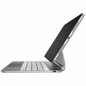 Uniq Venno Pro magnētiskais viedais maciņš ar klaviatūru, paredzēts iPad Air 10.9" (2020/2022) / Pro 11" (2021/2022) / Air 11" (2024/2025/2026) - balts