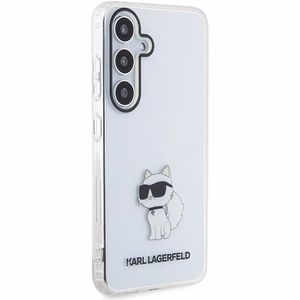 Karl Lagerfeld KLHCS24MHNCHTCT S24+ S926 caurspīdīgs cietais apvalks IML Choupette