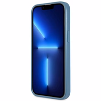 Viedtālruņa apvalks iPhone 13 Pro / 13 6.1 zilā ar 4G trijstūra logotipu un kartes nodalījumu