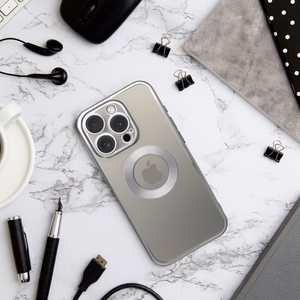 Case for iPhone 16 PLUS Glam silver
