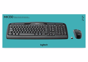 Logitech bezvadu komplekts MK330