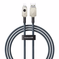 Baseus Unbreakable USB A to iP cable 1 m 5V-2.4A balts