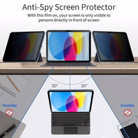 Tech-Protect Glass Spy+ privātuma stikls iPad 10.9” 2022 / iPad 11” 2025