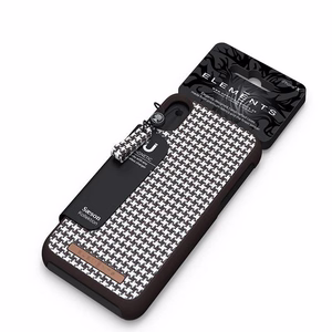 Nordic Elements Saeson Idun Pattern 2 vāciņš ierīcei iPhone XS Max, tumši brūns