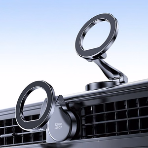 Automašīnas turētājs uz paneļa BLUE STAR Easy View saderīgs ar MagSafe - melns