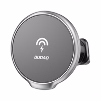 Auto turētājs Dudao "F13XS" Melns (15W / Magsafe Compatible) (magnetic / air vent grille)