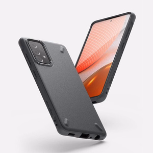 Ringke Onyx izturīgs TPU viedtālruņa apvalks Samsung Galaxy A72 4G pelēks (OXSG0038)