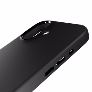 Puro Icon Mag Pro Magnētiskais Silikona viedtālruņa apvalks iPhone 16 - Melna