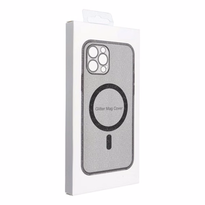 Magnētiskais melns viedtālruņa apvalks CLEAR MAG COVER saderīgs ar MagSafe, paredzēts SAMSUNG S26 Ultra