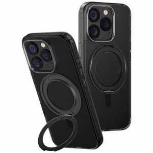 Uniq Swivix 360 Rotating Kickstand Case for iPhone 16 Pro - Black