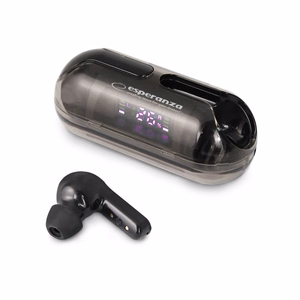 Esperanza EH239K – Bluetooth TWS ausīs ievietojamas austiņas, melnas