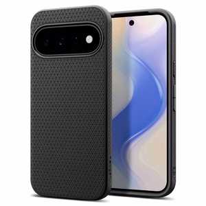 Spigen Liquid Air maciņš modelim Google Pixel 11 – krāsa: matēta melna