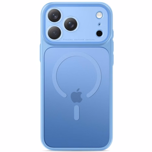 Tech-Protect MagPrime MagSafe CC maciņš, paredzēts iPhone 18 Pro / 17 Pro, matēti gaiši zils