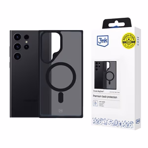 3mk Smoke MagCase ar MagSafe Samsung Galaxy S23 Ultra - daļēji caurspīdīgs