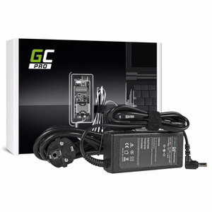 Green Cell AD01P strāvas adapteris iekštelpām 60 W, melns