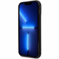 Viedtālruņa apvalks BMW BMHCP14X22RSEPK iPhone 14 Pro Max 6.7" melns/melns ādas kartes slots