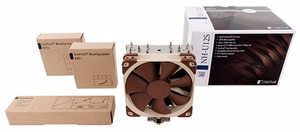 Noctua NH-U12S datora dzesēšanas komponents procesora dzesētājs 12 cm brūns, nerūsējošs tērauds