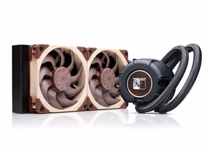 Noctua NL-LC1-24 datora dzesēšanas sistēma procesors universāla šķidruma dzesēšanas sistēma 12 cm brūnā krāsā 4 gab.