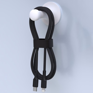Dudao L9X 30W USB-C - Lightning kabelis 1m - melns