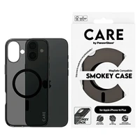 CARE by PanzerGlass Flagmanis viedtālruņa apvalks iPhone 16 Plus 6.7" dūmu/dūmu Magnētiskais 1351